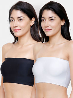 FashionRack - Women Comfort Tube Bra Multi-color (Pack of 2)