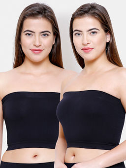FashionRack - Women Comfort Slips & Camisoles Black (Pack of 2)