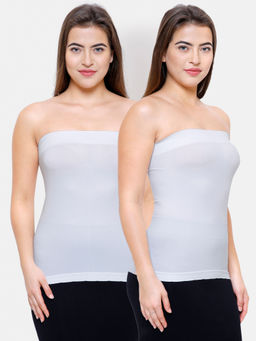 FashionRack - Women Comfort Slips & Camisoles White (Pack of 2)