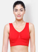 Red color option, Sold out, Currently selected