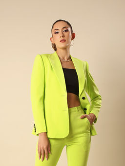VOLCAPE - Green Anne Blazer