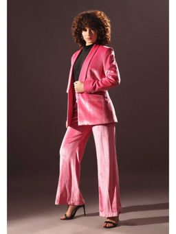 VOLCAPE - Pink Kate Blazer & Pant (Set of 2)