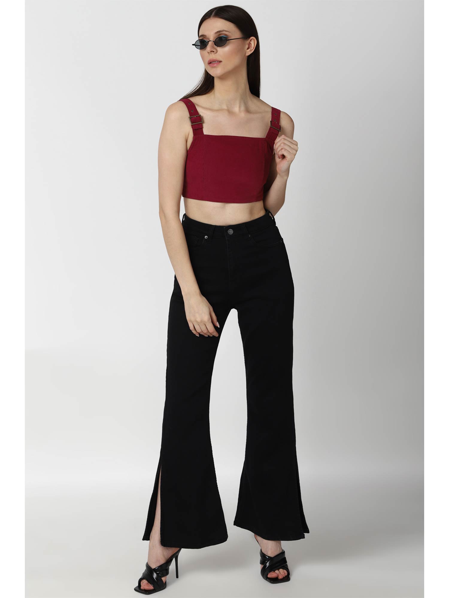 Buy Forever 21 Black Jeans Online 