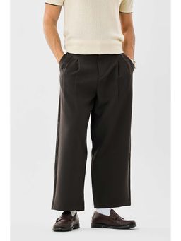 Snitch - Green Baggy Stretch Trousers