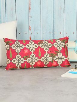 India Circus by Krsnaa Mehta - Clover'S Knotty Play Blended Taf Silk Cushion Cover