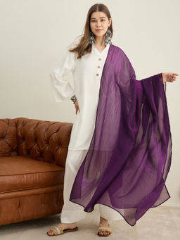 InWeave - Purple Jimmy Choo Dupatta