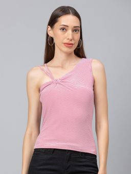 Globus - Pink Striped Top