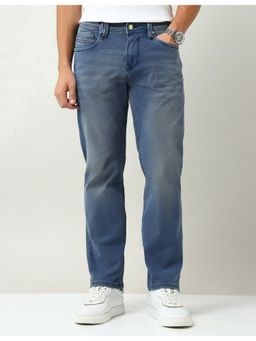 AD By Arvind - Mid Rise Blue Slim Fit Jeans