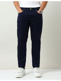 AD By Arvind - Mid Rise Dark Blue Comfort Slim Fit Jeans
