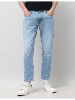 U.S. Polo Assn. Denim Co. - Mens Cole Comfort Cropped Fit Blue Jeans