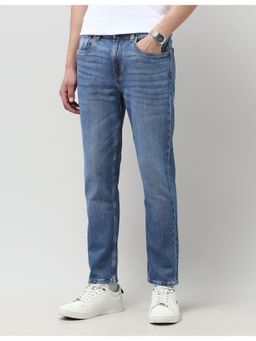 U.S. Polo Assn. Denim Co. - Mens Cole Comfort Cropped Fit Blue Jeans