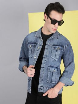Voxati - Blue Men's Denim Jacket
