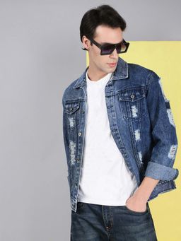 Voxati - Blue Men's Denim Jacket