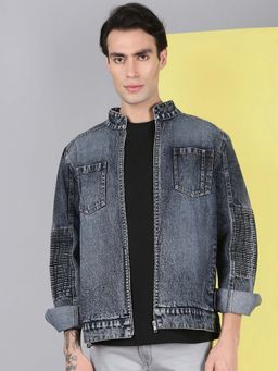 Voxati - Grey Men's Denim Jacket