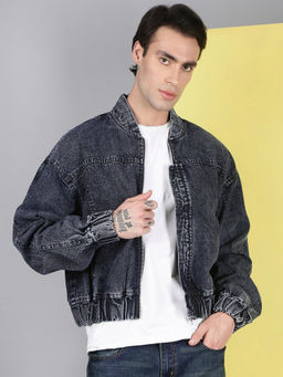 Voxati - Grey Men's Denim Jacket