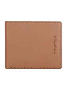The Vertical - Magnum Mens Leather Global Coin Wallet Solid Tan 8903496179835