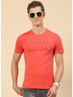 Monte Carlo - Mens Half Sleeves T-shirt - Red