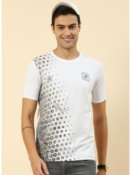 Monte Carlo - Mens Half Sleeves T-shirt - White