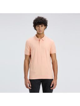 Pepe Jeans - Men Light Orange Short Sleeve Polo T-shirt