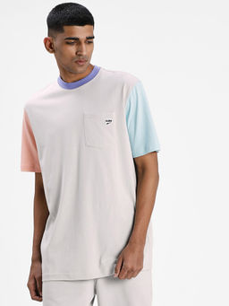 Puma - Downtown Pocket Mens Multi Relaxed T-shirt