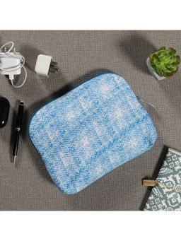 RATAN JAIPUR - Blue Color Cotton Utility Bag