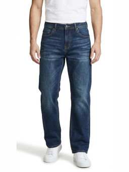 DESIGN ELEMENTS - Blue Cotton Light Fade Solid Jeans