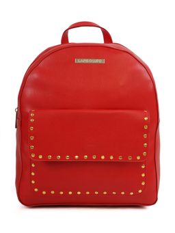 Lapis O Lupo - Red Solid-Plain Backpacks