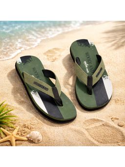 WOODLAND - Men Green Eva Flipflops