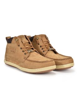 WOODLAND - Men Brown Nubuck Casual Boots