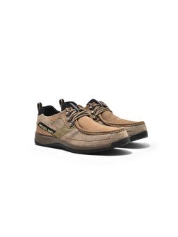 WOODLAND - Men Khaki Suede Sneakers