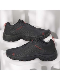 WOODLAND - Men Black Mesh Sneakers
