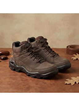 WOODLAND - Men Brown Nubuck Sneakers