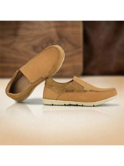 WOODLAND - Men Brown Nubuck Sneakers