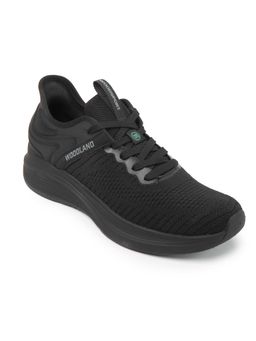 WOODLAND - Men Black Mesh Sneakers