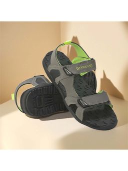 WOODLAND - Men Grey Pu Sandals
