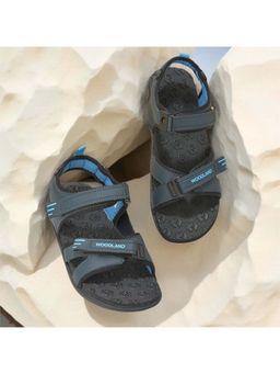 WOODLAND - Men Navy Blue Pu Sandals