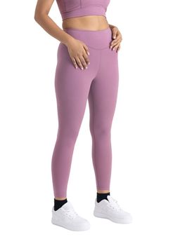 Hunnit - Purple Zen High Waist Seamless Leggings