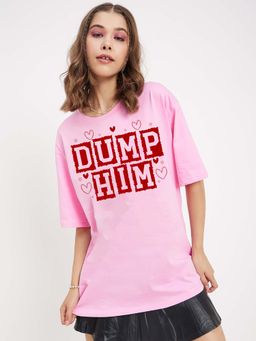 COLOR CAPITAL - Typography Oversized T-Shirt