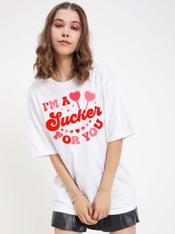 COLOR CAPITAL - Typography Oversized T-Shirt