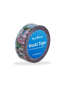 Itsy Bitsy - Washi Tape Home View 15mm x 10Mtr 1 Roll