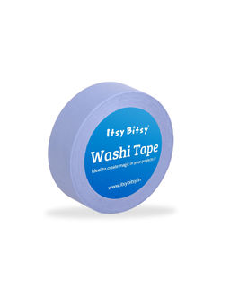Itsy Bitsy - Washi Tape Solid Light Violet 15mm x 10Mtr 1 Roll