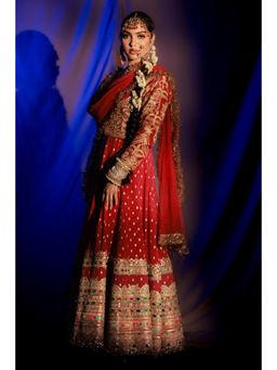 Arpita Sulakshana - Deep Red Dress with Belt