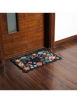 The Artment - Paradise Bloom Diatomaceous Earth Mat - Black