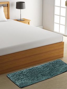 FABINALIV - Multi-Color Striped Cotton Blend Bedside Runner