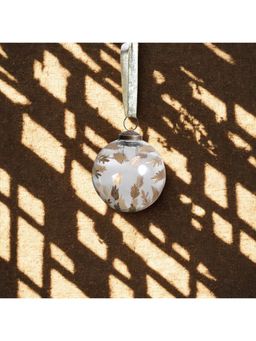 Revive Home - Christmas Glass Decor Clear Gold