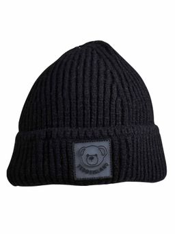 CAZZANO - Unisex Winter Solid Black Beanie