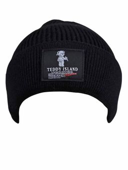 CAZZANO - Unisex Winter Solid Black Beanie