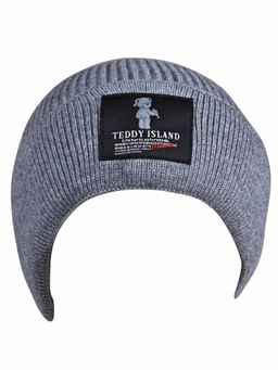 CAZZANO - Unisex Winter Solid Grey Beanie