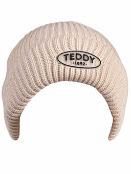 CAZZANO - Unisex Winter Solid Beige Beanie