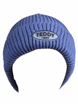 CAZZANO - Unisex Winter Solid Blue Beanie